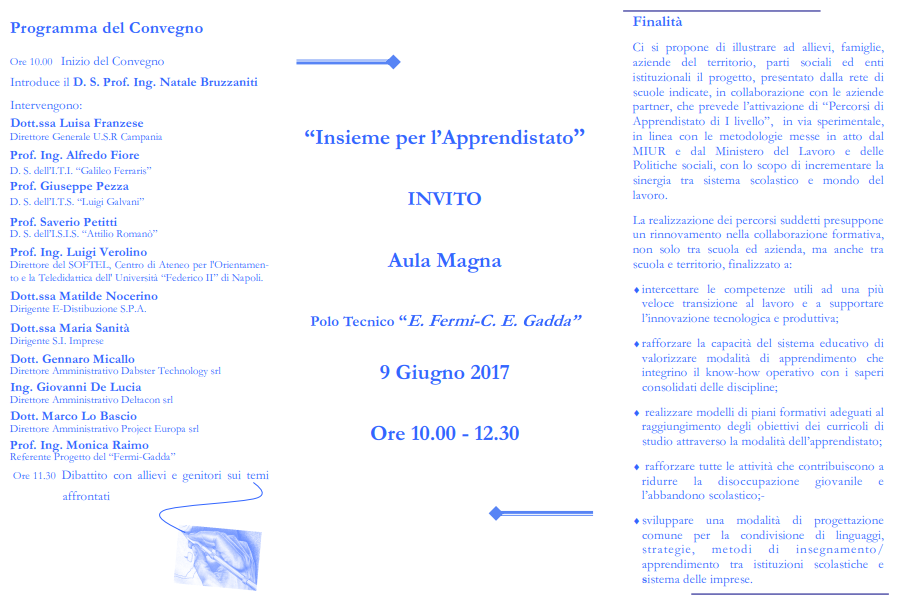 MIUR Insieme per l’ Apprendistato